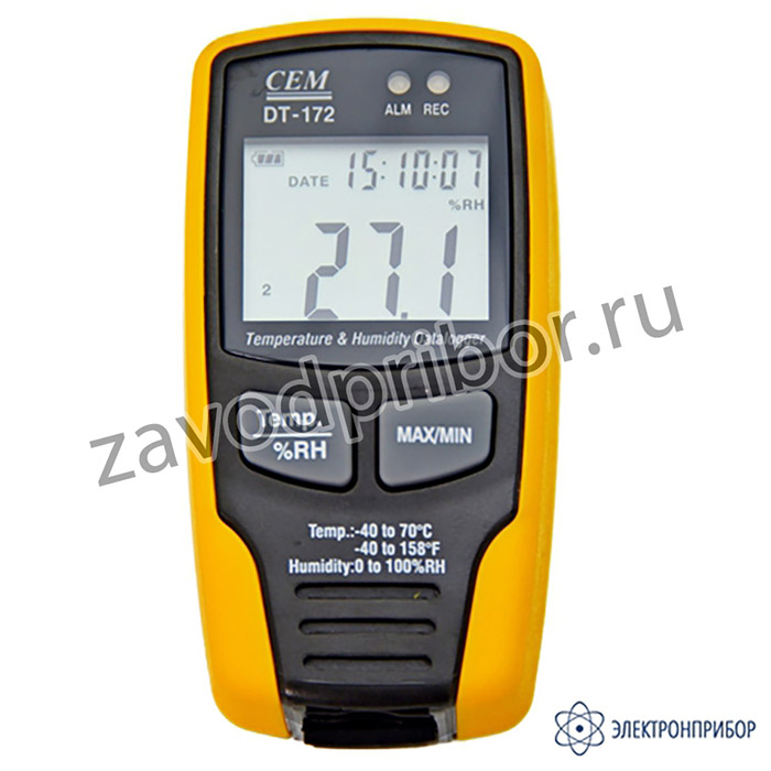 DT-172 — регистратор температуры и влажности