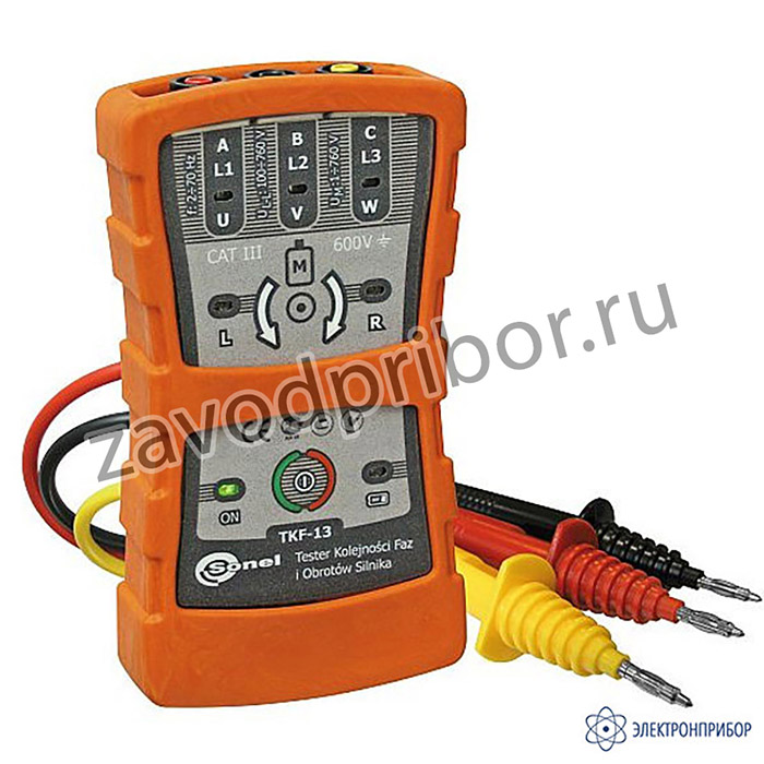 TKF-13 — указатель правильности чередования фаз и направления вращения электродвигателей