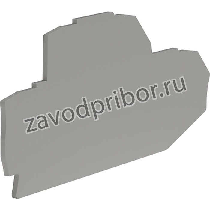 ZEFDS201GR, Крышка для двухуровневой клеммы на 2,5 кв.мм