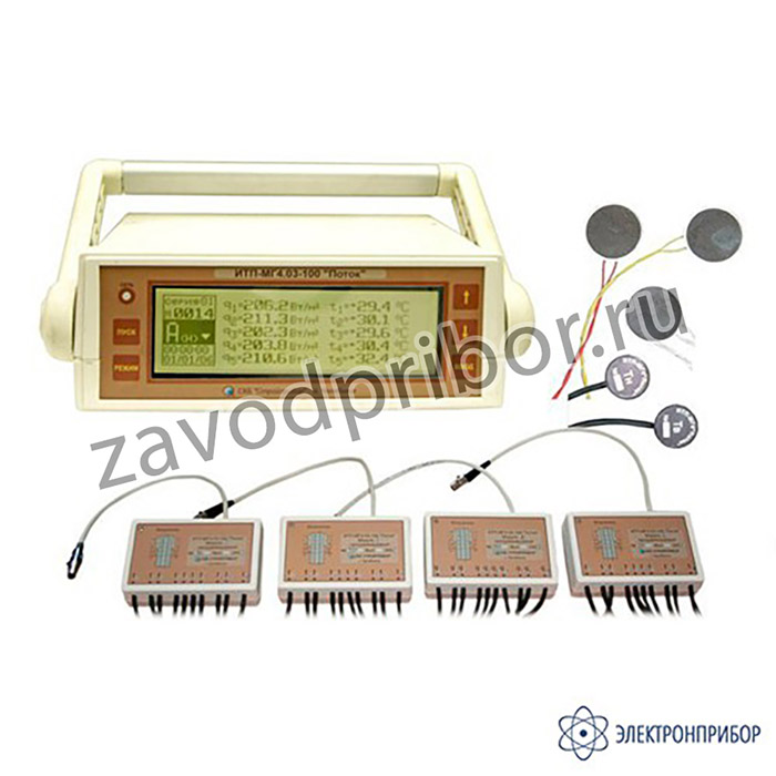 ИТП-МГ4.03/X(II) "ПОТОК" — измеритель плотности тепловых потоков и температуры 100-канальный (от 1 до 10 модулей)