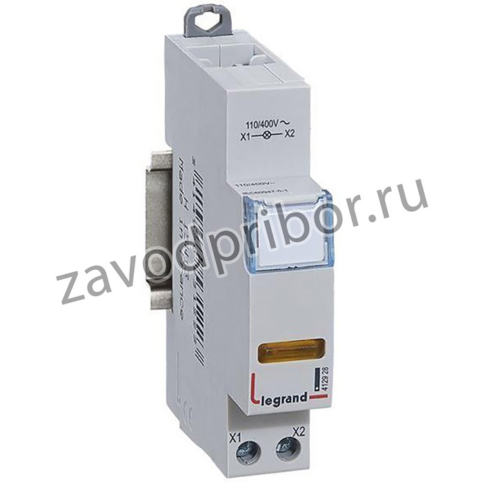 Лампа индикации 1мод. 110/400В CX3 1хLED желт. Leg 412928