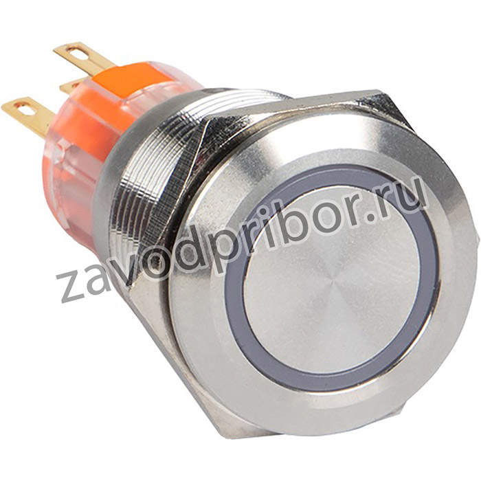 s-pro67-211, Кнопка S-Pro67 19 мм с фикс. с красной подсв. 230В EKF PROxima