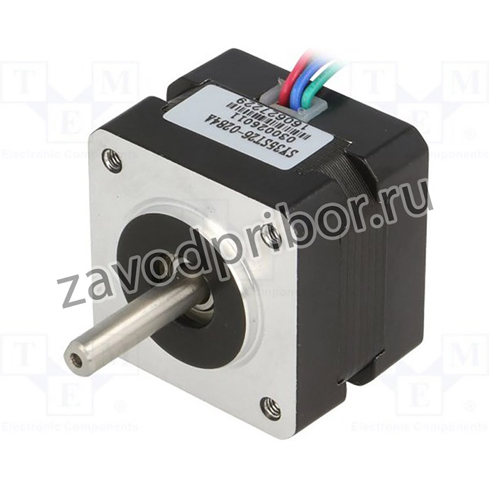 POLOLU-1207, Двигатель: шаговый, 7,4ВDC, Ось: D профиль, макс.63,5мНм, 280мА