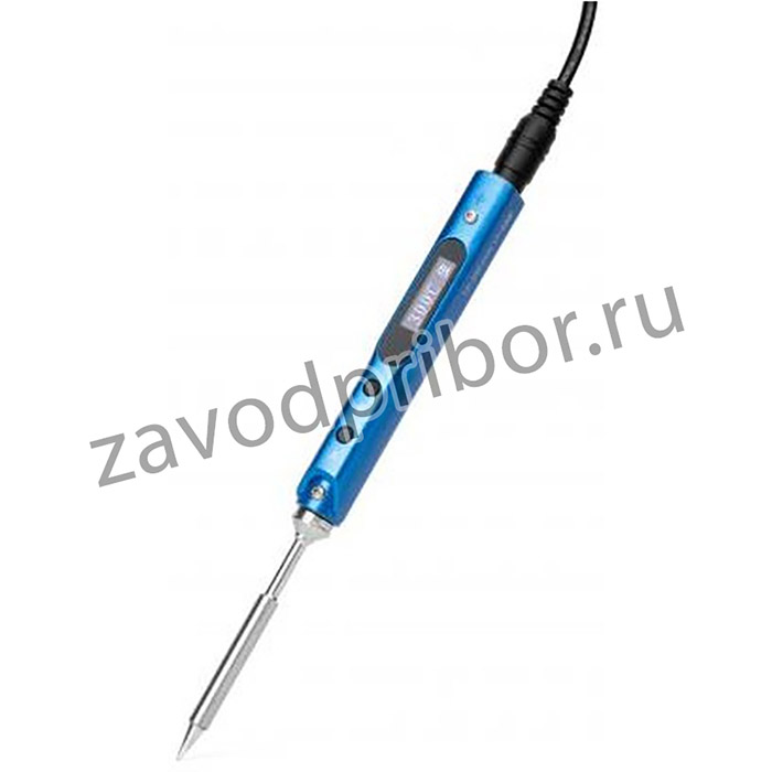 (IQ-SSI65B) цифровой портативный паяльник IQFUTURE IQ-SSI65B (TS100), 65W, TS Series, синий