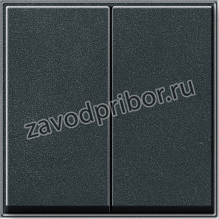 Gira TX-44 Антрацит Клавиша 2-ая для клавишных и кнопочных выключателей