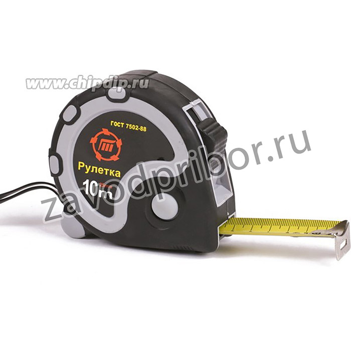Рулетка 10мх25мм ТМ*