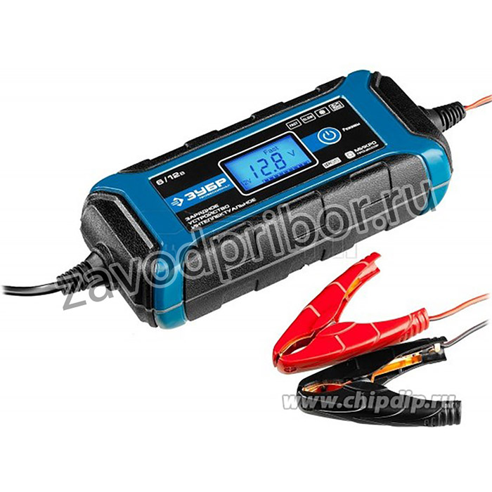 59300, ЗУБР ЗУ-120, 6/12 В, 4А Зарядное устройство (59300)