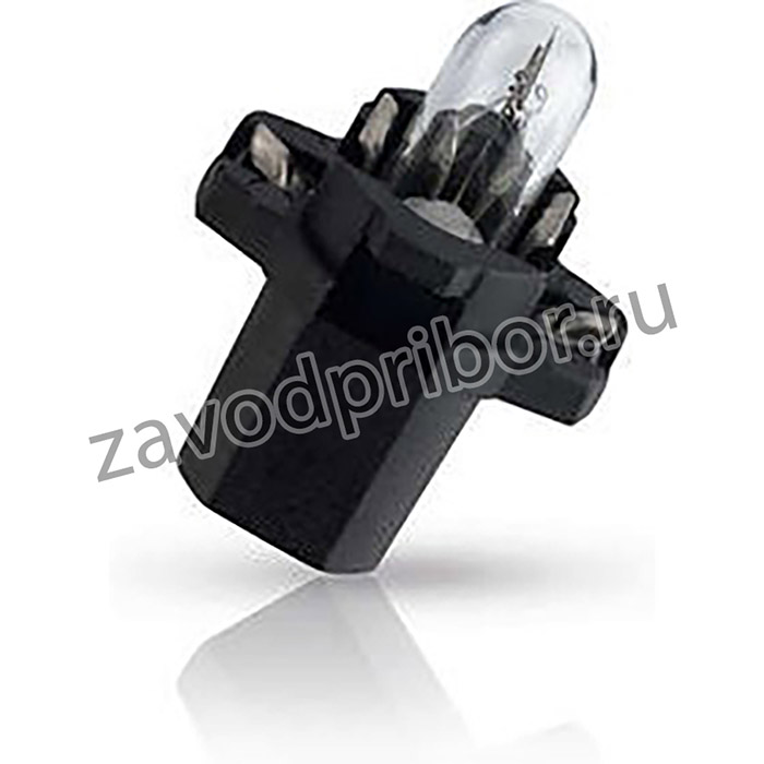 12597B2, 12597B2_к-кт ламп! (1.2W) 12V BAX 8.3s/1.35 Black Vision (2шт. в блистере)\
