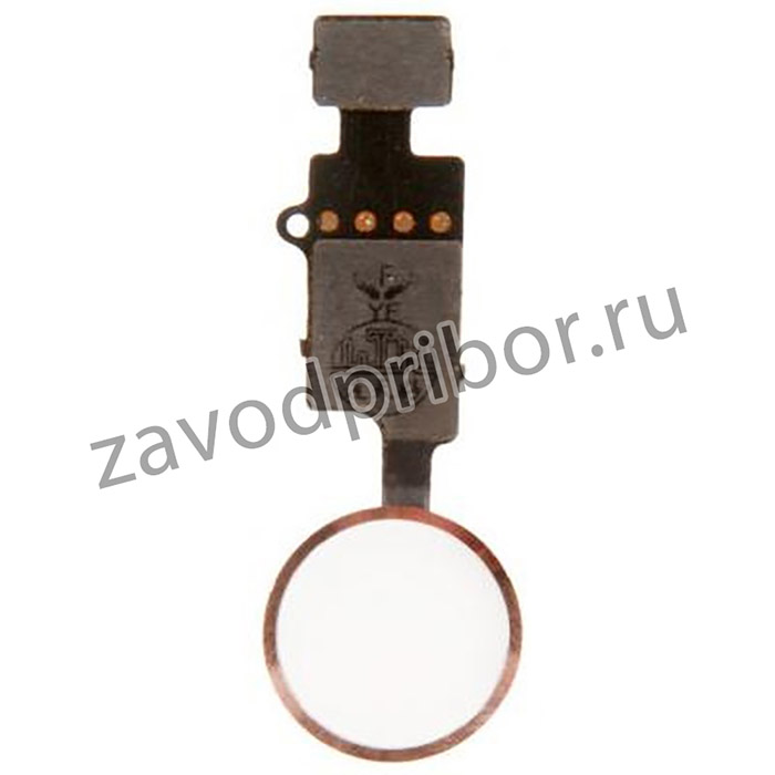 (iPhone 7) шлейф кнопки Home (универсальная Bluetooth) в сборе для iPhone 7 Plus, iPhone 7 Rose Gold