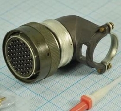 СНЦ23-45/39Р-8-В розетка кабельная с угловым патрубком 2009-2012 год