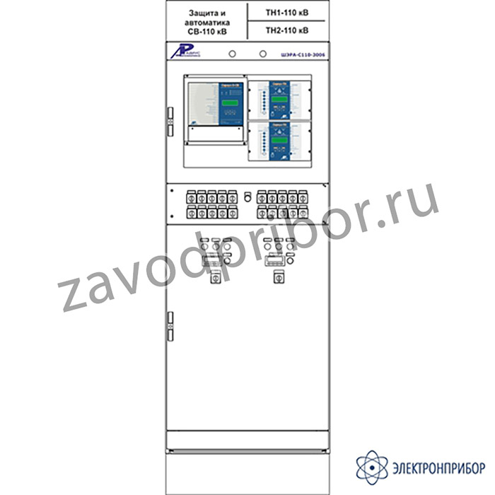 ШЭРА-С110-3006 — шкаф защиты и автоматики СВ и шинных ТН 110(220) кВ