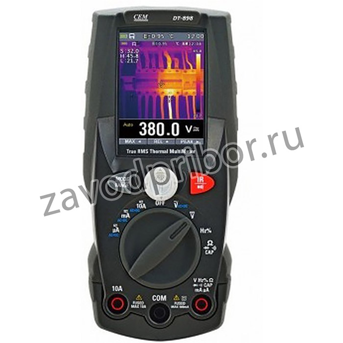 DT-898 Мультиметр TRMS с встроенным тепловизором