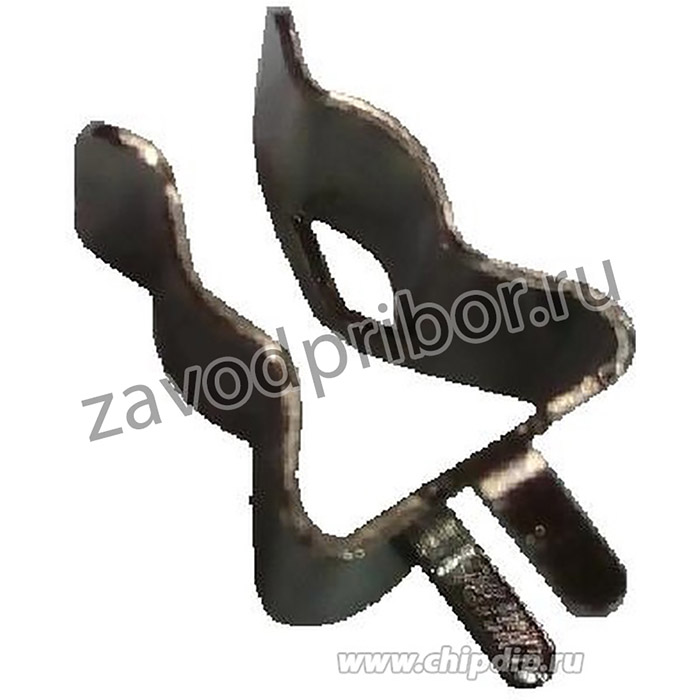 FC-002S (K23422) (K23423), Держатель предохранителя на плату, cерый , 6мм