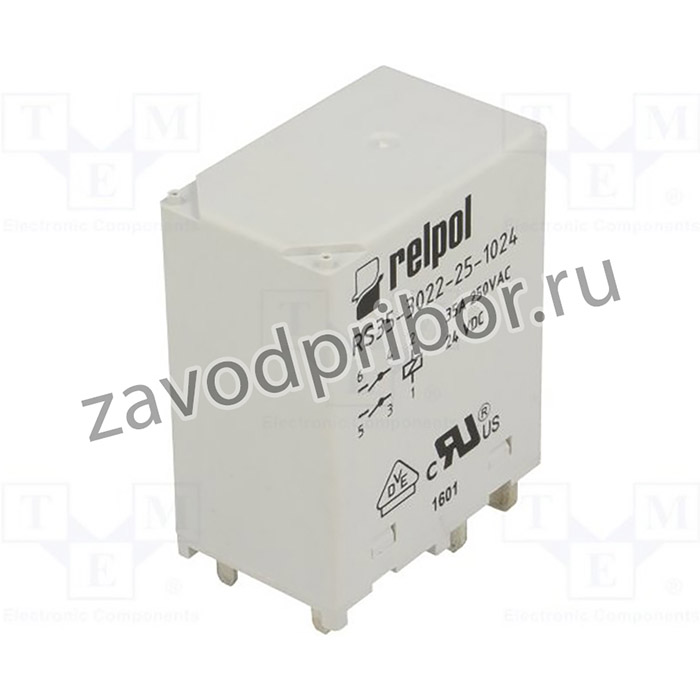 RS35-Z-24VDC, Реле: электромагнитное, DPST-NO, Uобмотки: 24ВDC, 35А, Серия: RS35