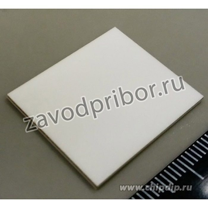 Al2O3 KC304000-TO247.038AX, Подложка керамическая теплопроводящая Al2O3 25 Вт/мК, 25кВ/мм для ТО-247 (0,38х18х23 без отверстия)