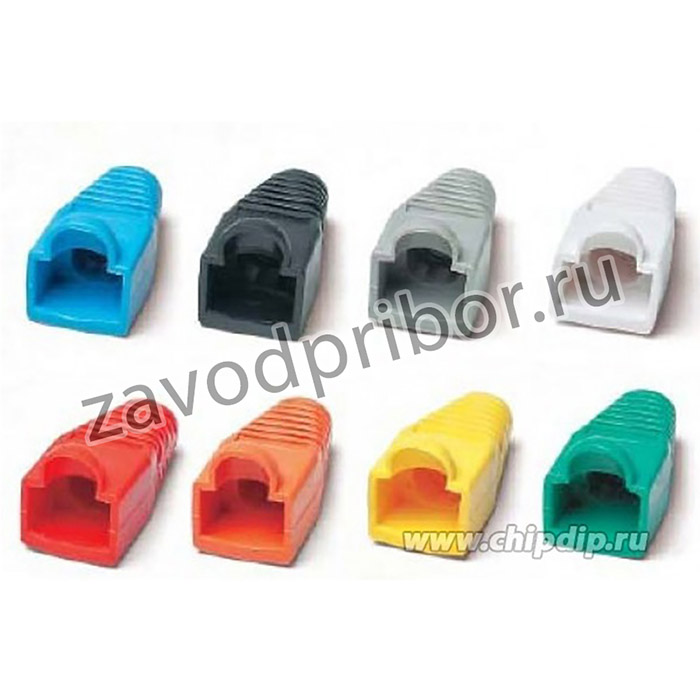 PL1272, Колпачок RJ-45, 4 шт, разноцветные