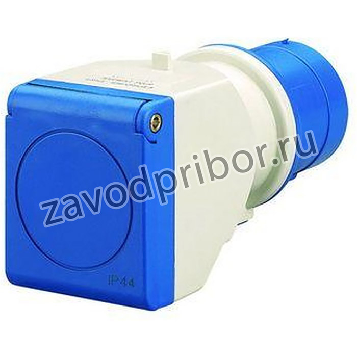 Переходник с 16А 3P 230В на 16А (2P+E) 250В DKC DIS610381