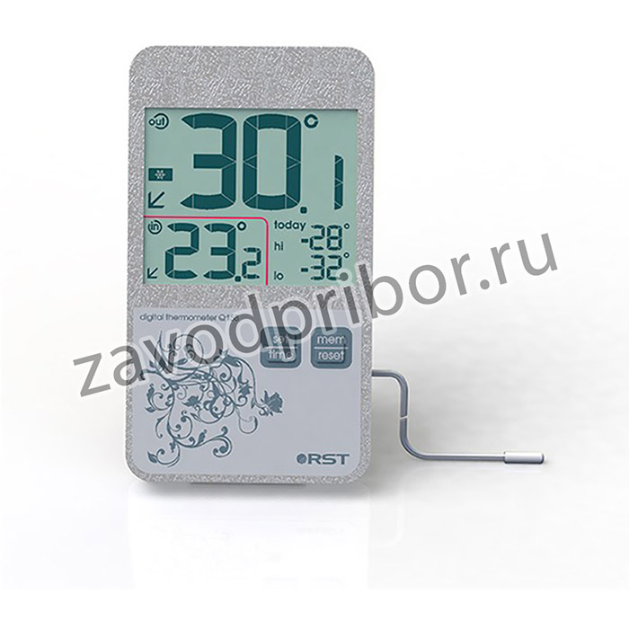 02158 RST Цифровой термометр дом/улица .EAN 7316040021589