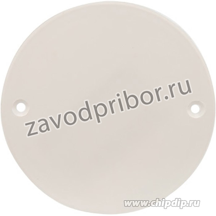 28-3049, Крышка для установочных коробок (подрозетника) белая _ 74 мм