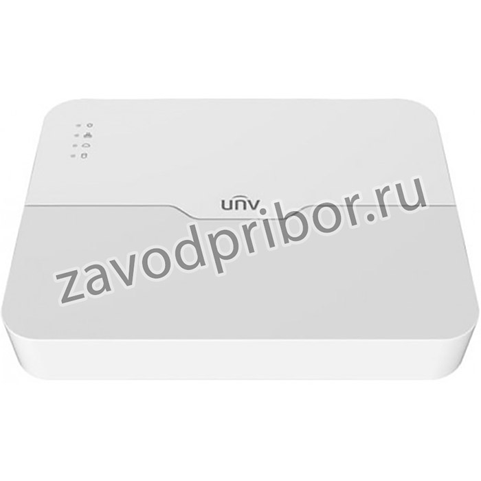 Видеорегистратор IP 8-канальный 4K с 8 PoE портами и разрешением записи до 4К, пласт. корпус