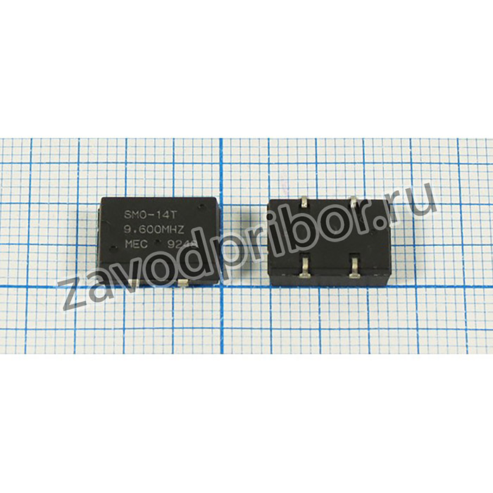 Кварцевый генератор 9600, SMD14098P4, 5В, SMO-14T, T/CM