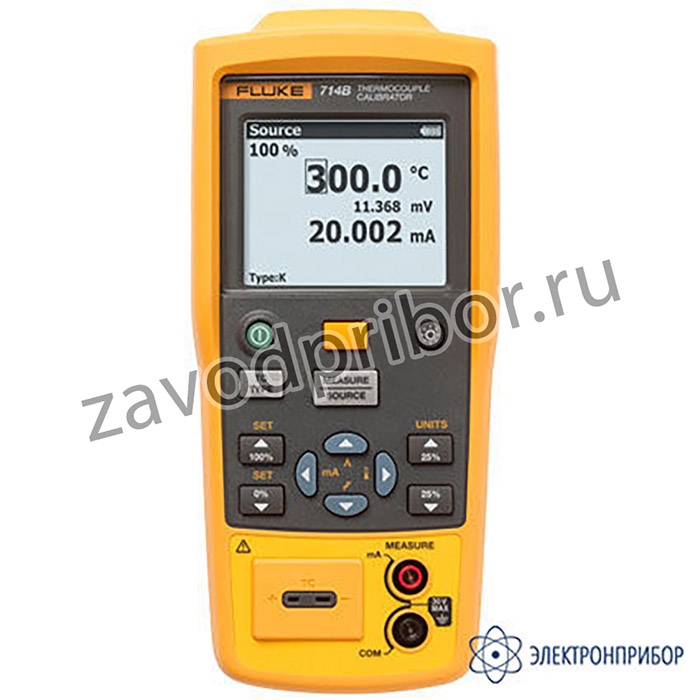 Fluke 714B/RU — калибратор термопар