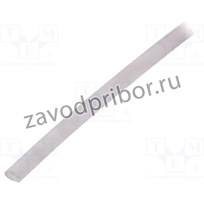 GES-16-TR-50, Электроизоляционная трубка, Мат-л: силикон, прозрачный, L: 50м
