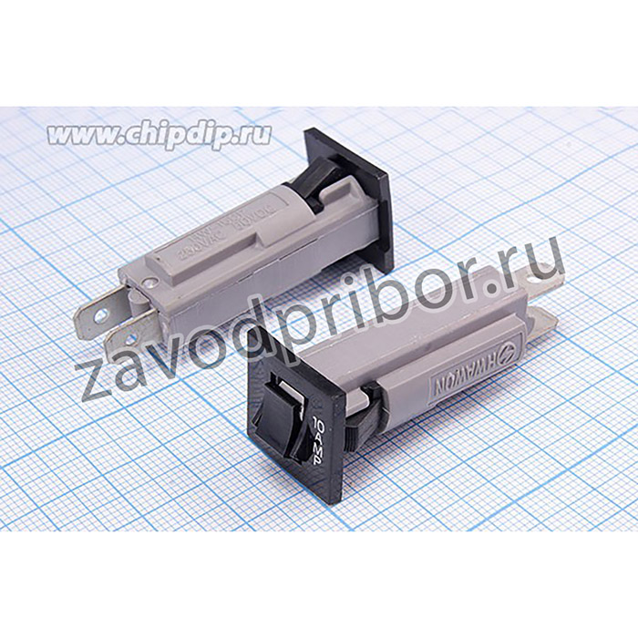 Автомат защиты HW-15CP,10А,250В,HW-15CP; пред авт HW-15CP\10А\250В\\ пл\2T\HW-15CP\ПКн