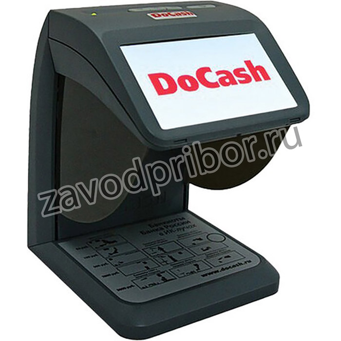Детектор банкнот DOCASH mini IR/UV/AS, просмотровый, ИК, УФ, АНТИСТОКС, 10658