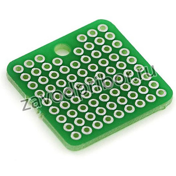 PRT-08808, SparkFun Accessories ProtoBoard - Square 1in. Single Sided