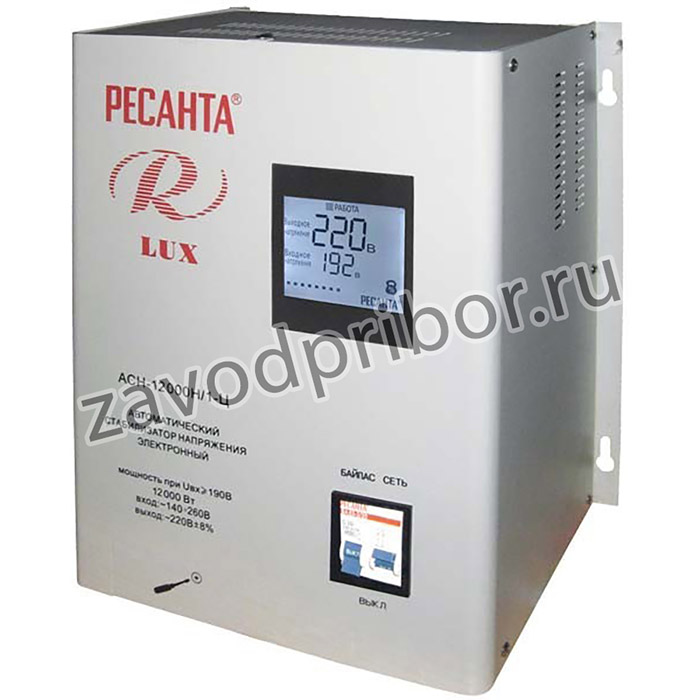 Стабилизатор АСН-12 000 Н/1-Ц Ресанта Lux, , шт