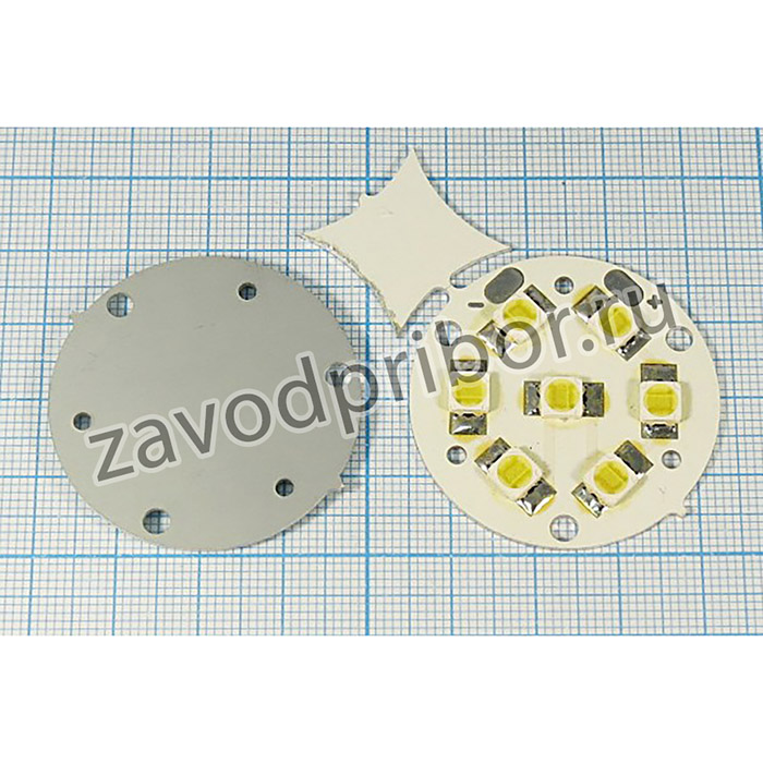 Светодиодный модуль , белый x7, 38x 2, NO LENS; СД модуль \белx7\\\\\ 38x 2\\NO LENS