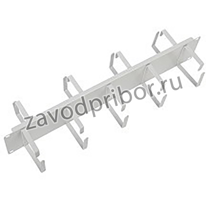 ЦМО Органайзер кабельный горизонтальный двусторонний 19" 2U, 9 колец (ГКО-2-9)