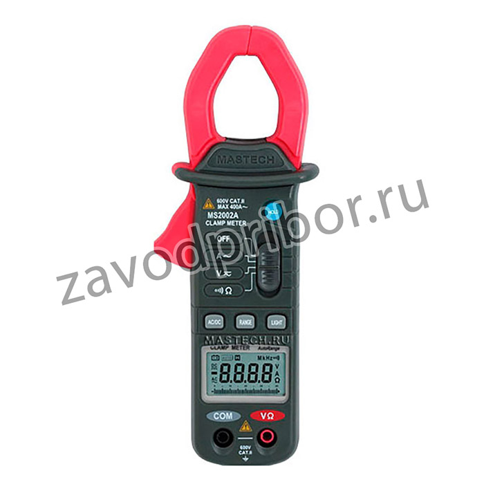 MS2002A — клещи токоизмерительные цифровые