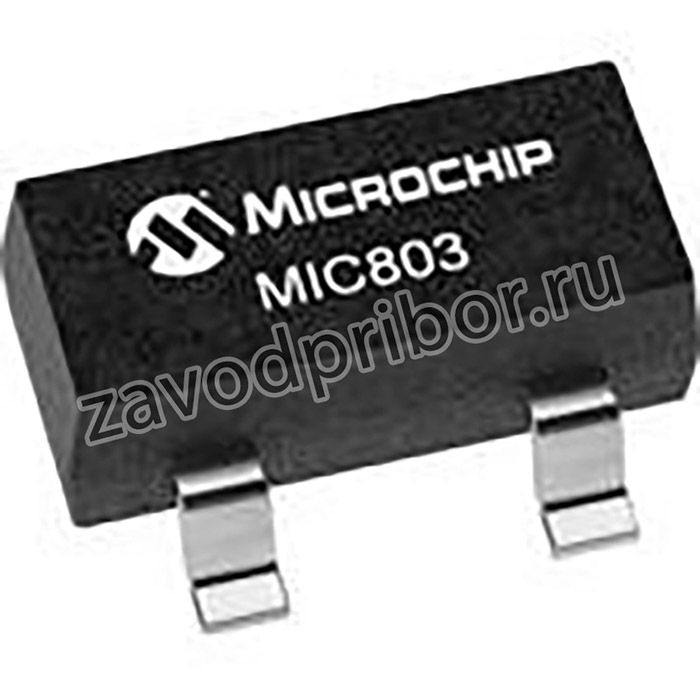 MIC803-26D2VM3-TR, Processor Supervisor 2.63V 1 Active Low/Open Drain 3-Pin SOT-23 T/R