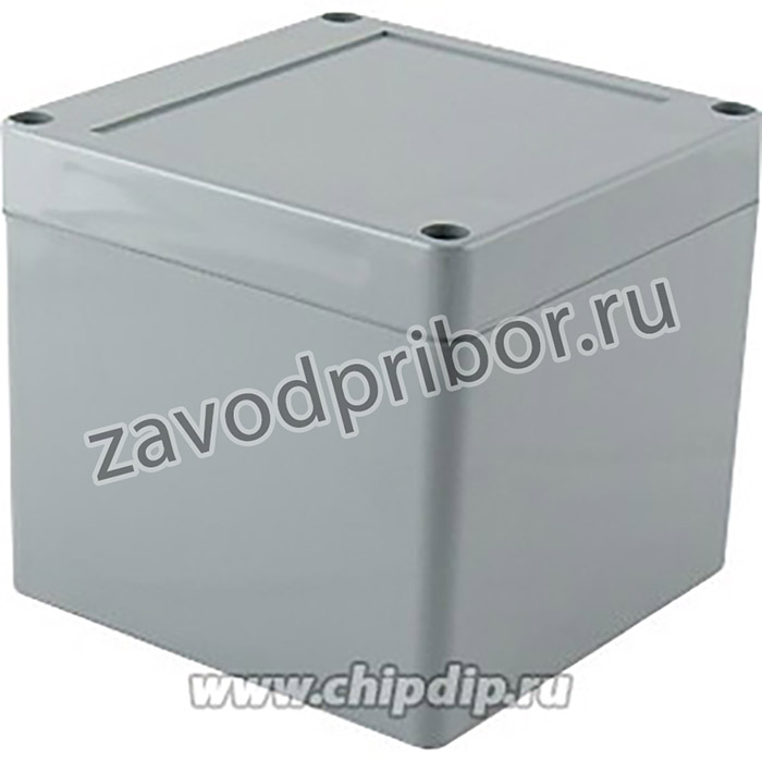 G3103, Корпус пластмассовый, герметичный, темно-серый, 100 x 100 x 95