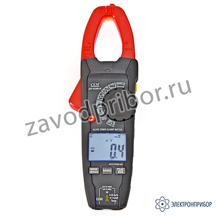 DT-9381A — клещи токоизмерительные