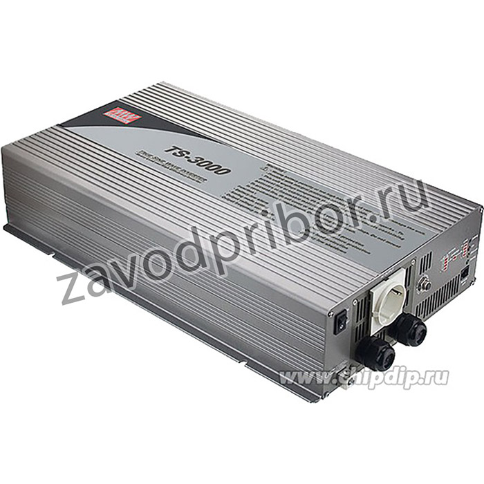 TS-3000-248B, DC / AC Inverter 42 ... 60V 3kW DE Type F (CEE 7/3) Socket