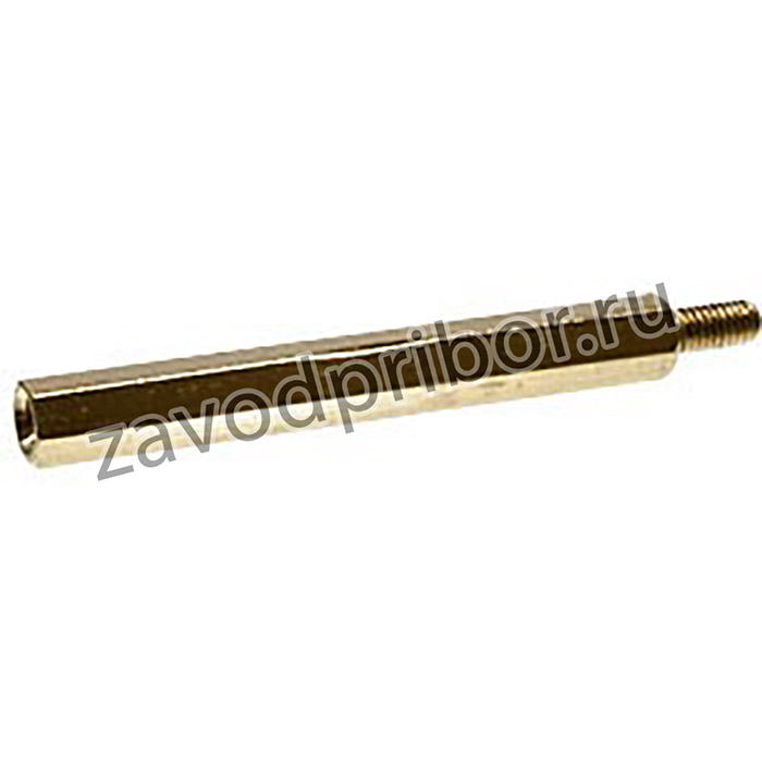 PCHSN-40, стойка для печатной платы латунная М3 шестигранная, отверстие-винт