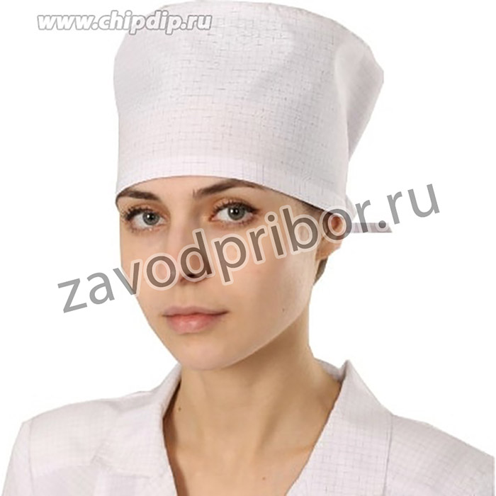 Колпак, цвет серый (тип ткани: D), антистатический