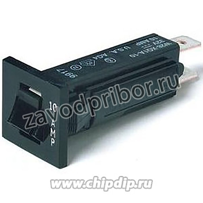3-1393250-7, Тепловой выключатель, Серия W28, 250 В AC, 32 В DC, 4 А, 1-полюсный, Панель