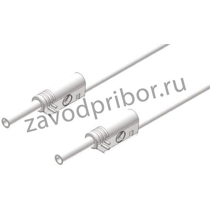 975696707, 2 mm Connector Test Lead, 10A, 1000V ac/dc, White, 1m Lead Length