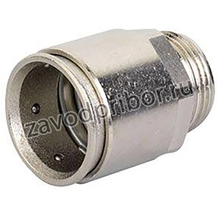 Муфта труба-коробка d20мм IP66/IP67 М20х1.5 никелир. латунь DKC 6111-A20N