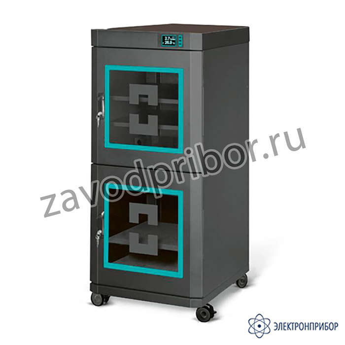 DC-2B ESD (черный) — шкаф сухого хранения антистатический двухсекционный