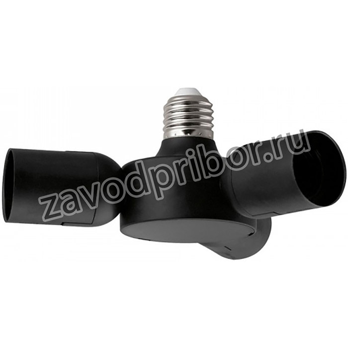 Eglo 98279 Разветлитель на 3 патрона RUEDA, 3х20W (E27), пластик, черный