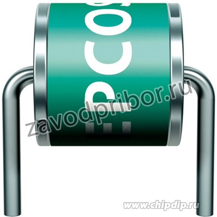 B88069X-5151-B502 (ES-90XP), 2.5 кА/2.5 А, 90 В, Разрядник