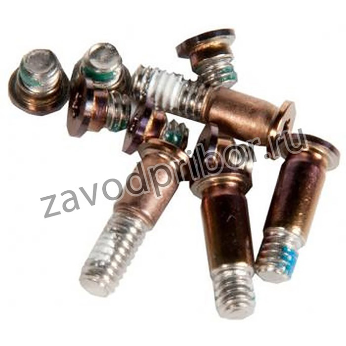 (A1932) набор винтов нижней части корпуса 10шт для MacBook Air 13 Retina A1932 A2179 A2337 Late 2018 - Late 2020 Gold Золото