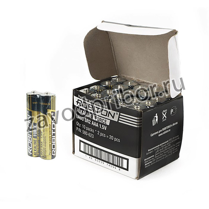 ROBITON FORCE LR03 SR2, Элемент питания