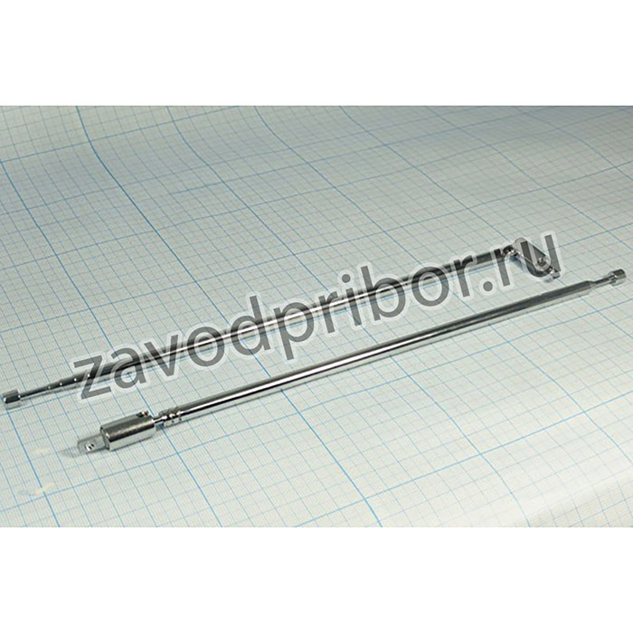 Антенна телескопическая, Ш 5,0x10,0x2,0/M 3,0, d 6, длина 257~883, 5+шар