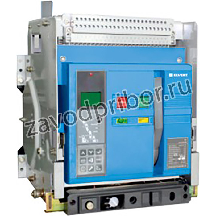 Elvert Воздушный автоматический выключатель стационарный Е5К-1F 630ER 3P 80 kA ELVERT Е5К1F35-630